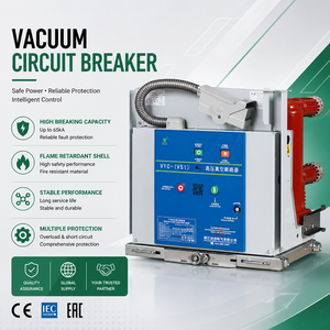 Power System VS1 12KV Indoor Vacuum Circuit Breaker VCB 1250A 31.5kA High Voltage Distribution Switchgear 3 Phase