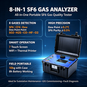 Comprehensive Gas Analyzer Chilled Mirror Sensor Measure SF6 Purity Dew Point