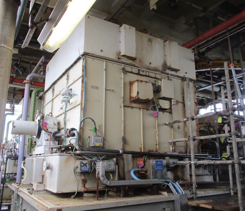 G252 8,800kW 11kV Second Stage Compressor Overhaul