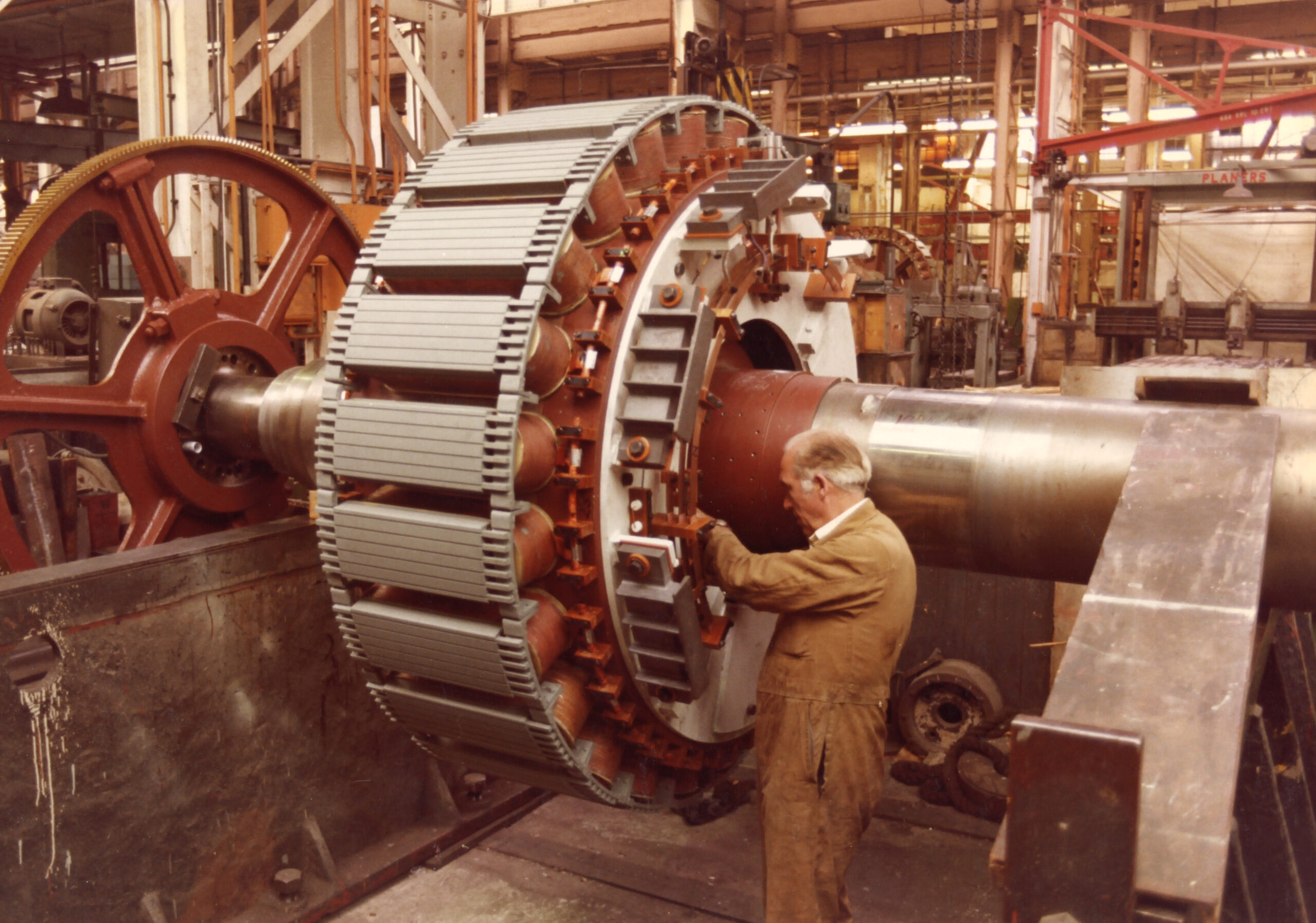 NEI Peebles high voltage motor manufacturing unit