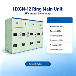 HXGN 12 Metal Enclosed High Voltage Ring Main Unit Compact Modular Switchgear Safe Reliable Urban Power Distribution